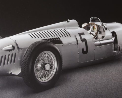 Auto Union Typ C als erfolgreichster deutscher Grand Prix Rennwagen bei fahr(T)raum zu sehen