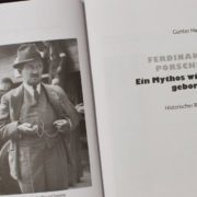 Erste Seite des Buches von Gunter Haug über Ferdinand Porsche