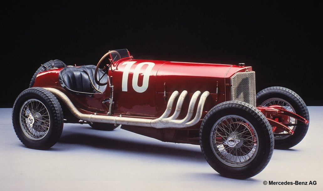 Mercedes-Targa-Florio-Rennwagen, 1924.